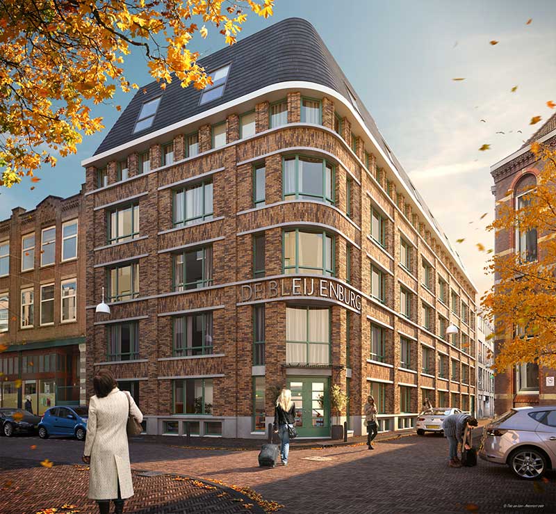Townhouse Designhotel Den Haag 3d render