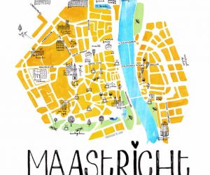 Must sees & highlights op de plattegrond van Maastricht